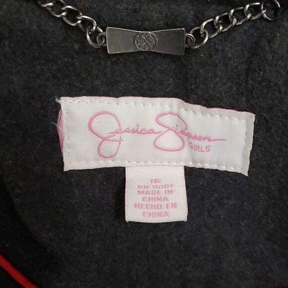 Jessica Simpson peacock coat  - Picture 3 of 4